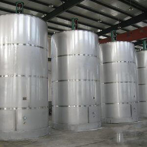 Large Outdoor Milk Storage Silo