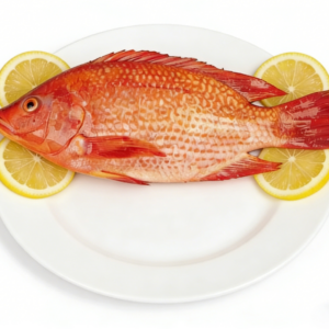 Red tilapia from EU approved seafood factory in China